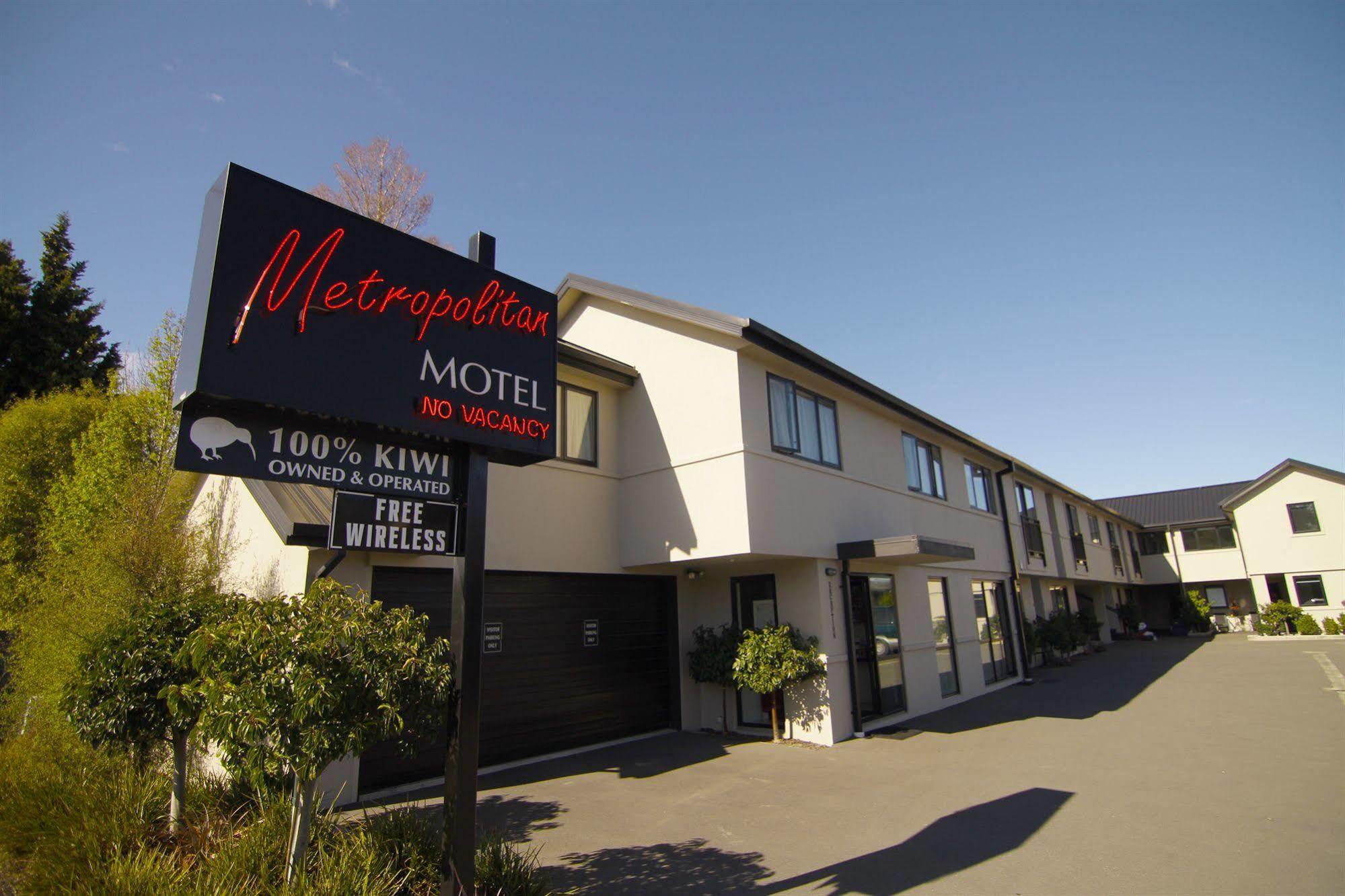 Metropolitan Motel On Riccarton Christchurch Exterior photo